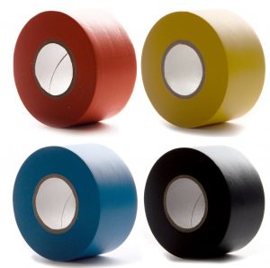 Dreamfix oranje geel blauw zwart 40 mm x 25 meter